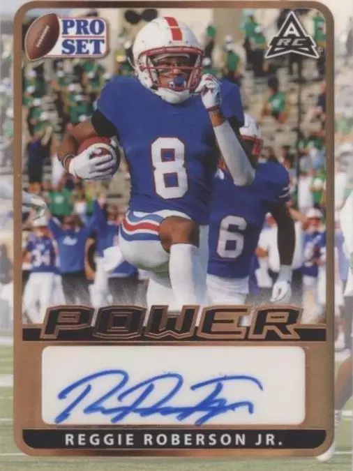 2021 Leaf Pro Set Power Reggie Roberson Jr. #BA-RR1