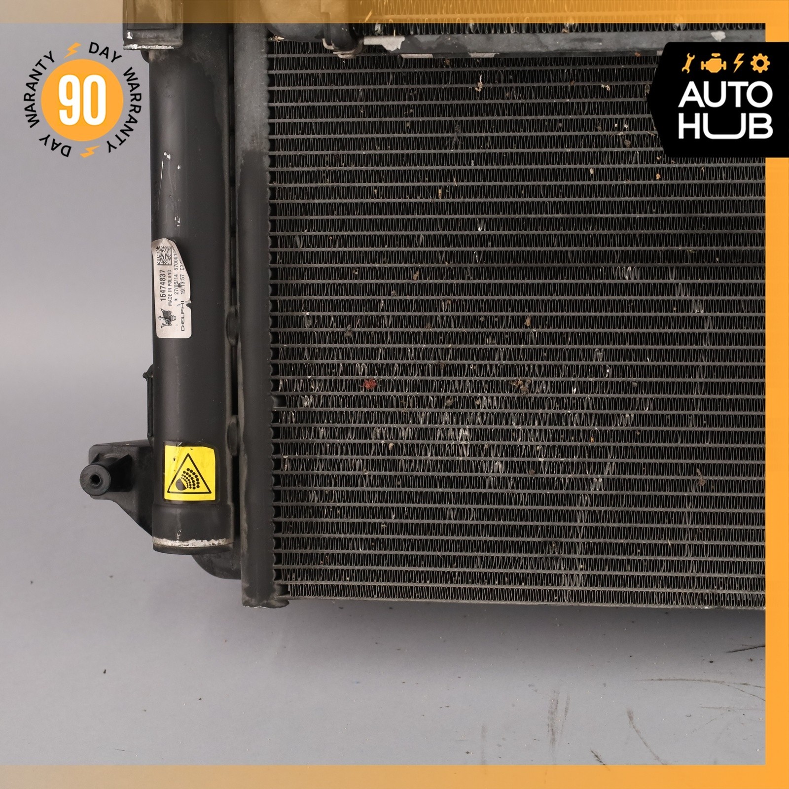 Maserati Quattroporte M156 Ghibli M157 Water Cooling Radiator A/C Condenser OEM
