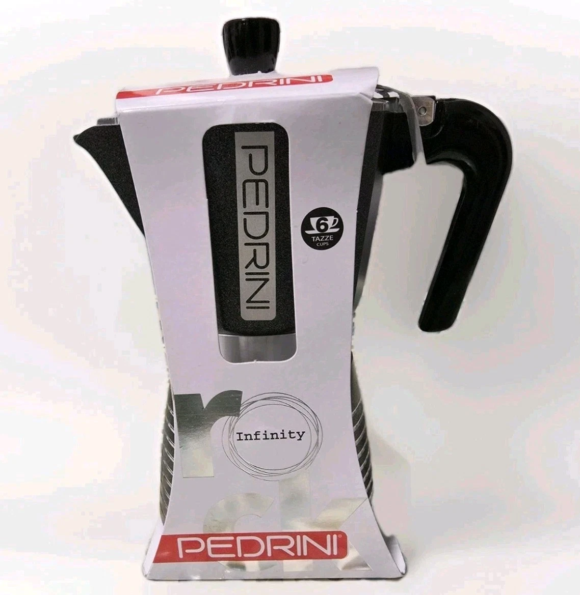 Infinity Espresso Machine Black Capacity 6 Cups