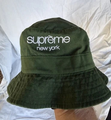 Supreme Men's Green Bucket Hats for sale | eBay