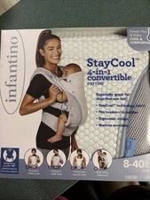Infantino Stay Cool 4 In 1 Convertible Baby Carriers—Keeps You & Baby Cool.