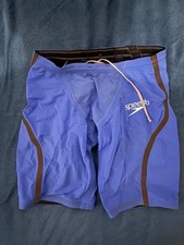SPEEDO Men's Fastskin LZR Pure Intent 2.0 Jammer Blue Low Waist - Size 25