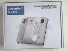 Alfabot Window Cleaning Robot With Dual Spray Model GLS400 - White