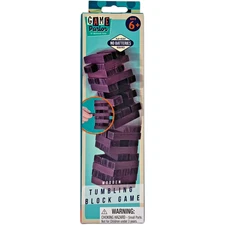 Game Parlor Wooden Tumbling Block Tower Classic Family Stacking Balance Game Toy