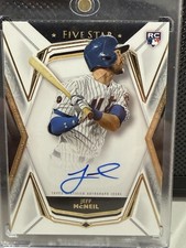 2019 Topps Five Star - Autographs Jeff McNeil #FSA-JM (AU, RC)