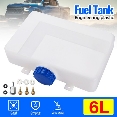 #ad 6L Plastic Fuel Oil Gasoline Tank For Gasoline Car Air Diesel Parking Heater US $15.97
