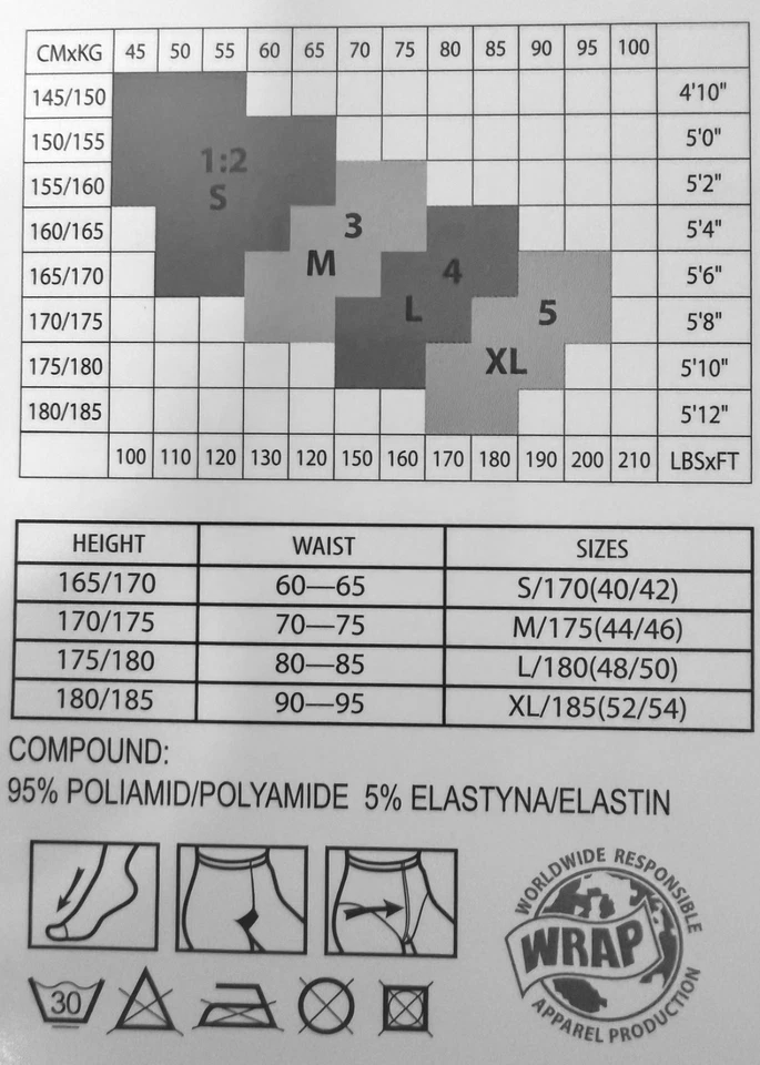 SKLV Damen Strumpfhose 300D Blanche Schwarz gemustert S/M & L/XL Neu - Bild 3 von 4