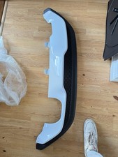Ford Fiesta MK7 ST Style 2008-2016 Rear Diffuser Valance In Frost White
