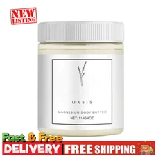 Mama-Bear Oasis Neuropathy Cream - 4 Oz Magnesium Body Butter for All Skin New