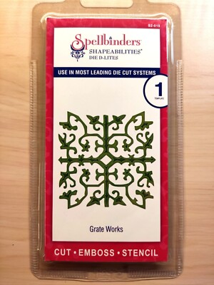 Stanzschablone Von Spellbinders, Neu(OV), Aus Hobbyauflösung 