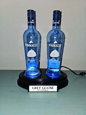 Grey Goose Vodka Back Bar Bottle Light-Up Display | eBay