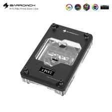 Barrowch Digital Display Temperature CPU Water Block Use For RyzenAMD/AM4/AM3