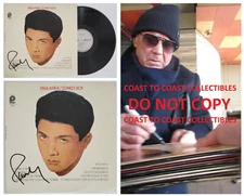 Paul Anka signed Lonely Boy album vinyl record COA exact proof autographed