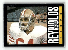 Jack Reynolds, 1985 Topps, #160, San Francisco 49ers, Football Card