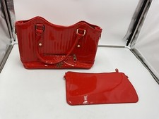 Ted Baker Turaco Tb Pvc Quilted Tote Bag - And Make Up Wallet For The Inside Red