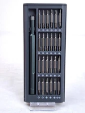 Mini PRECISION Screwdriver Set w/ 24 REVERSIBLE MAGNETIC BITS-48 Total Heads NEW