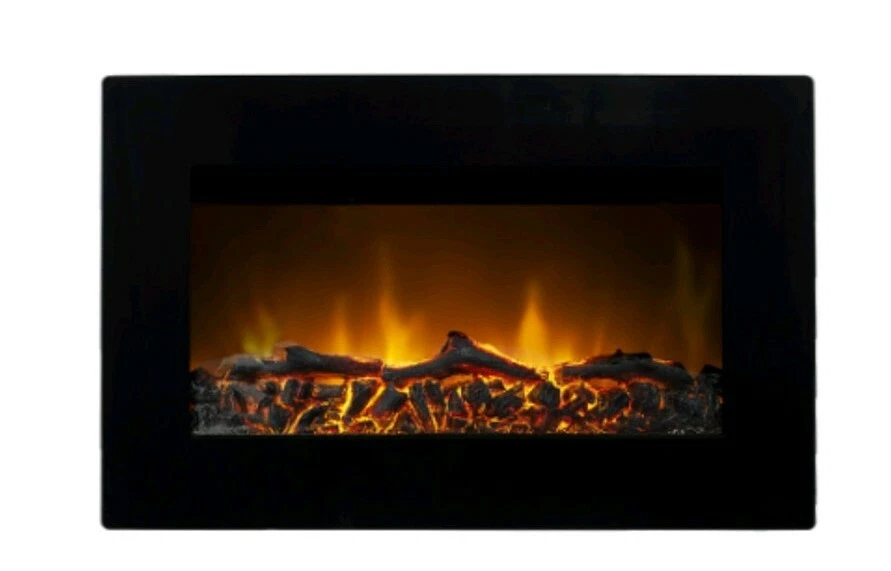 Paramount Tokyo Wall Mounted Electric Fireplace in BlackModel EF-WM-1001 |  eBay