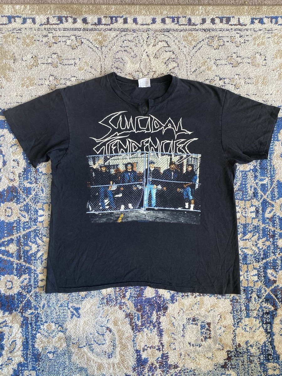 1990 Vintage Suicidal Tendencies Tour T-Shirt Single Stitch
