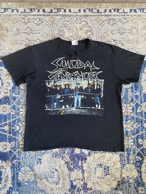 Suicidal Tendencies 90s ビンテージ バンド Tシャツ Suicidal Tendencies Tshirt SIGNED 1997 Vintage Rare 90s Punk