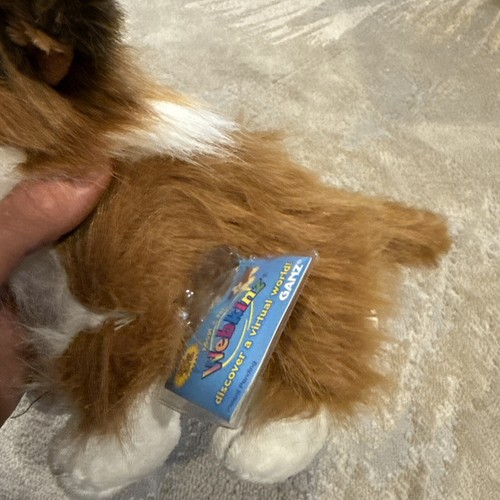 Ganz Webkins Plush Collie HM 149 Dog Brown White Stuffed Assume Code Was Used - Picture 2 of 10