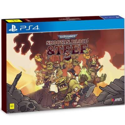 Warhammer 40000: Shootas Blood & Teef PS4 Special Pack JAPANESE soft
