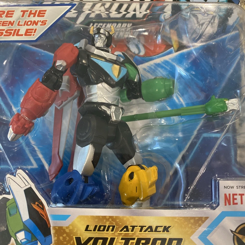 Figura de misil de disparo Dreamworks Lion Attack Voltron Foto 4 de 4