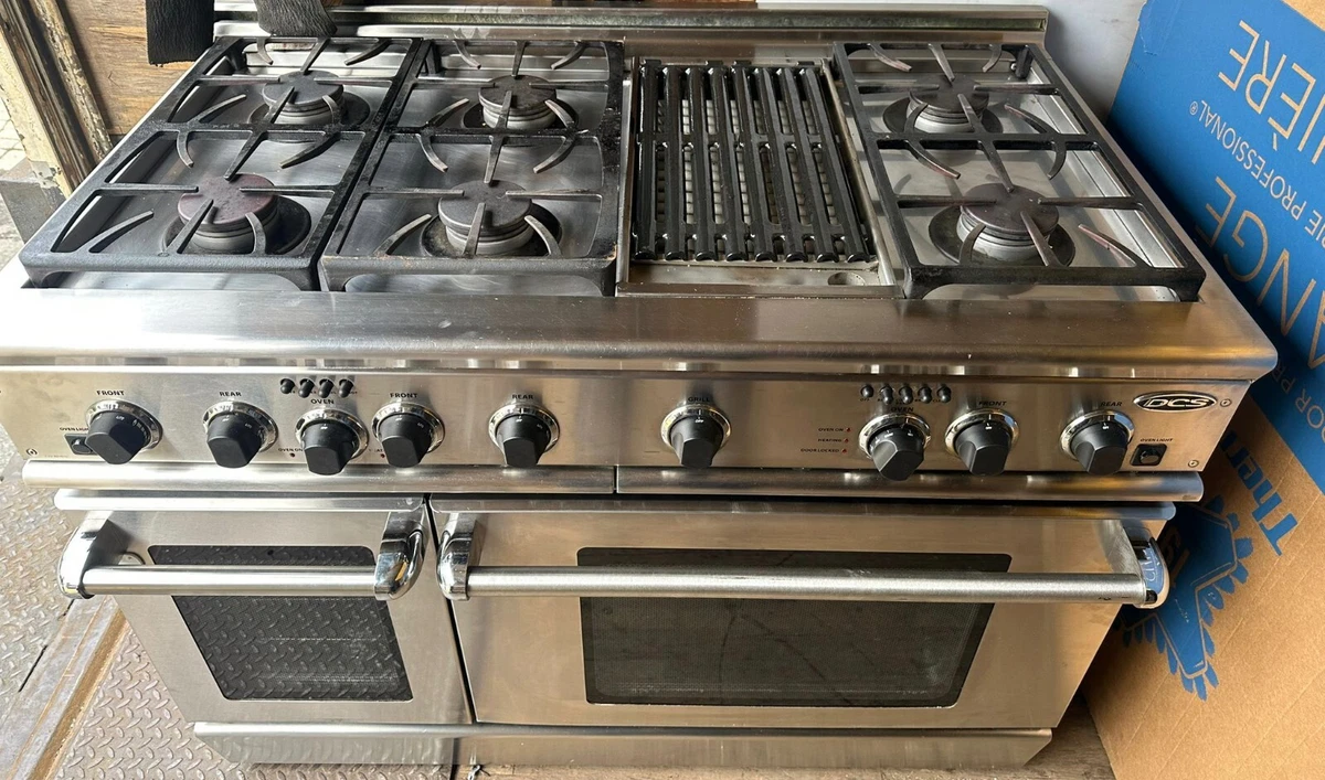 Gas Range, 48, 5 Burners with Griddle