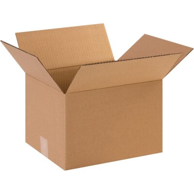 12 x10x8 inches, 5/10/15 pack | Corrugated cardboard box for packaging, shipping