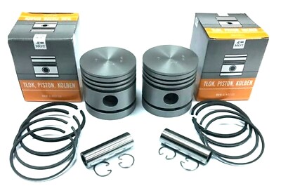 2 X Almot Kolben für M72 K750 MB750 6 Übermaß 79,50 hohe Qualität piston set