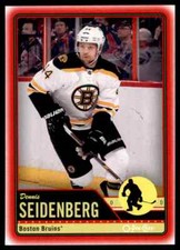 2012-13 O-PEE-CHEE RED DENNIS SEIDENBERG BOSTON BRUINS #433