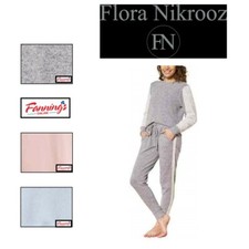 Flora Nikrooz Ladies' 2 Piece Lounge Set With Lace - J23