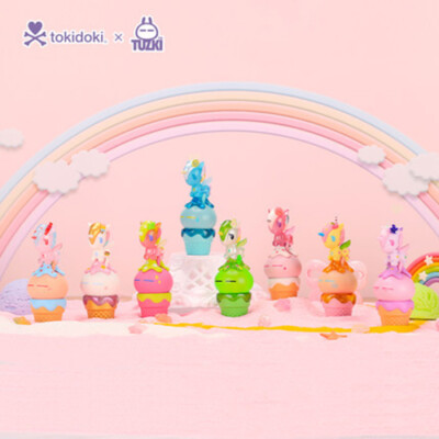 SEALED CASE OF 6: Tokidoki X Tuzki Unicorno Ice Cream Sweet Island