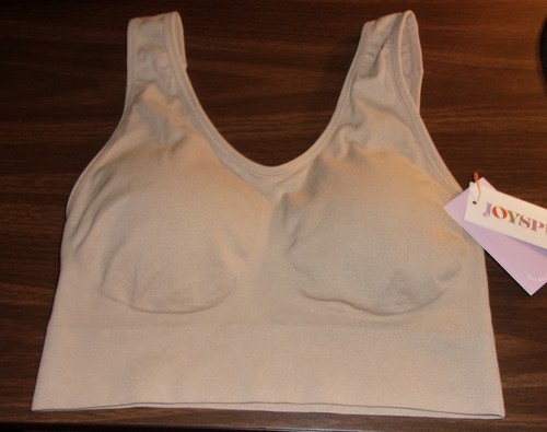 Joyspun Comfy Pullover Beige Bra - M - NEW/TAGS
