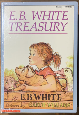 SEALED E.B. White Treasury Charlotte's Web, Stuart Little Swan PB In Slipcase