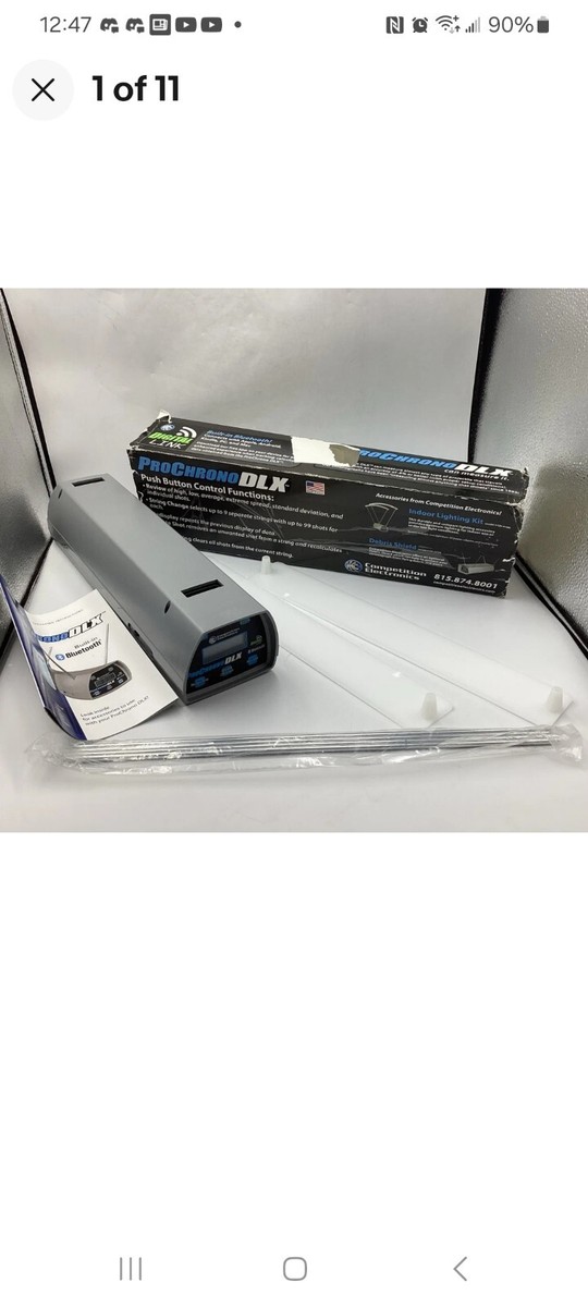 Indoor Lighting Competition Electronics Prochrono Dlx Chronograph