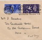 GB KGVI 1946 VICTORY Set FDC *Don't Waste Bread* SLOGAN First Day Cover YB130