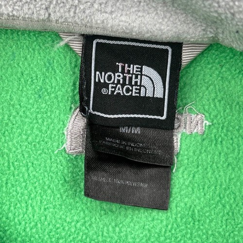 Age 10 The North Face Fleece Jacket - Medium Green Polyester - Picture 3 of 8
