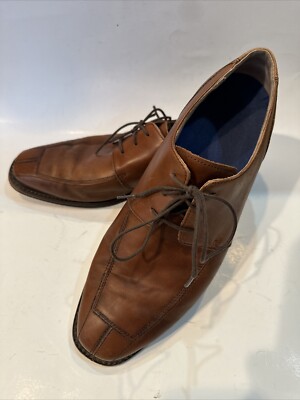 Florsheim Tan Leather Oxfords Men\'s Size 10.5D FLORSHEIM - (A2507) Midtown Cap Toe Oxford (Cognac) - Penners main image 4