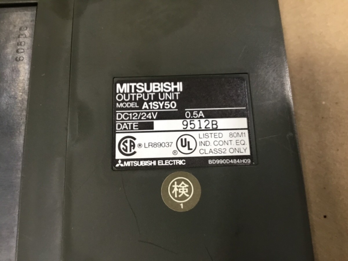 Mitsubishi Melsec A1SY50 Output Module Unit #16F80 | eBay