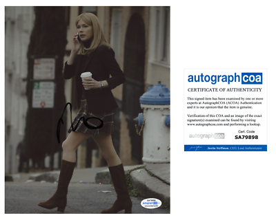 （当時物）MIGNION COLLECTION TAKE AUTOGRAPH Michelle Williams Venom Autographed Signed 8x10 Photo ACOA | eBay