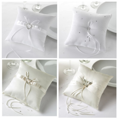 Wedding Ring Cushion Pillow in Presentation Box Designs