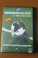 Mondocalcio by Soccerland 2001-World Football Encyclopedia CD ROM rarissimo