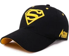Superman S Shield Logo Adjustable Snapback Baseball Cap Hat