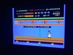 Kung Fu - Nintendo NES - Game & Sleeve - Tested