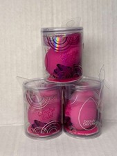 3 Pack Beautyblender Purple Electric Violet makeup Spongs  Brand new