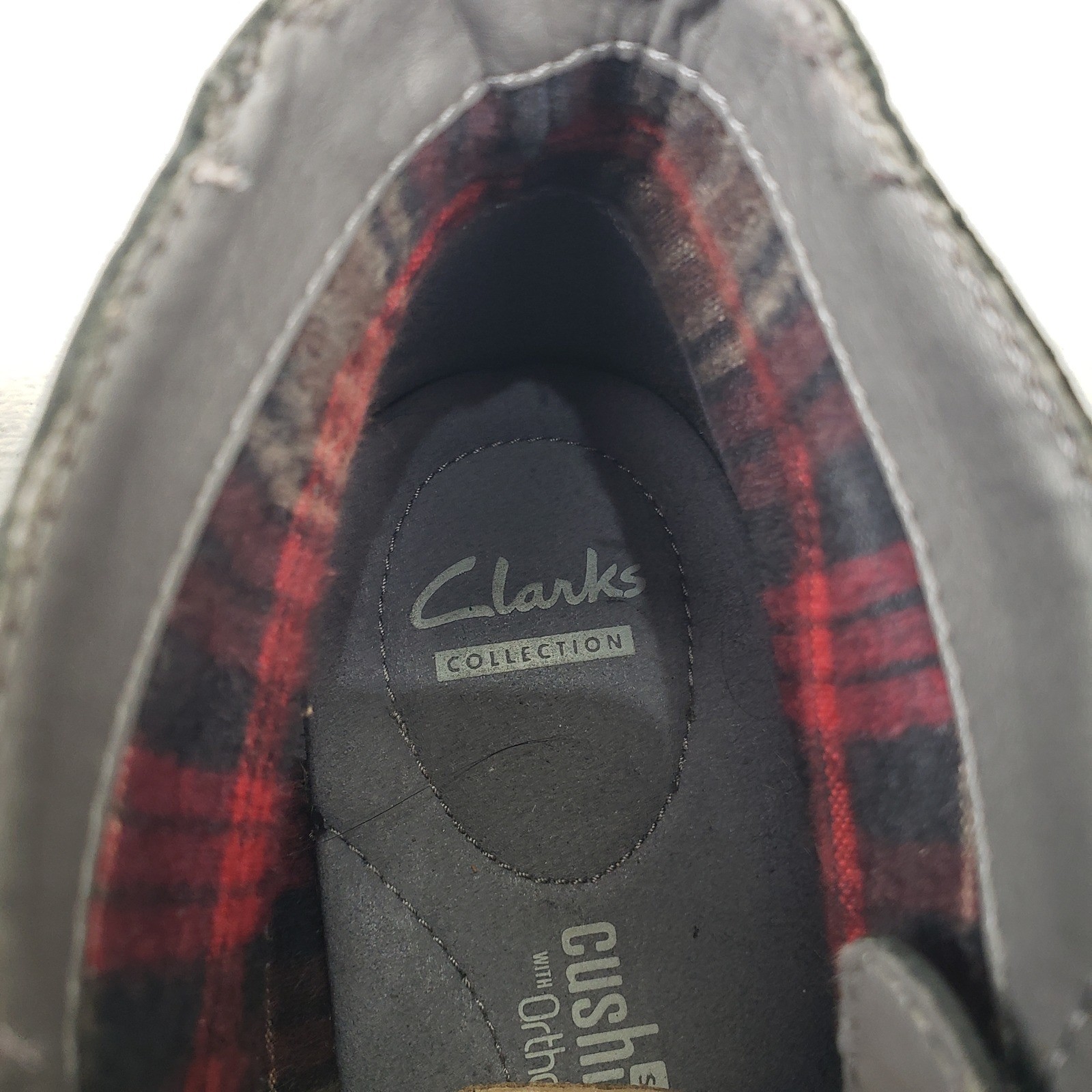 Clarks Collection Mens 11 Black Leather Chukka Bo… - image 2