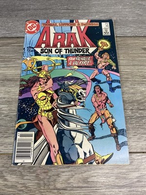 Arak Son of Thunder #46 The Road To Valhalla - 1985 DC Comics