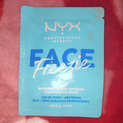 NYX Face Freezie Cooling Primer Cream Niacinamide, Snow Mushroom Sample 0.05oz