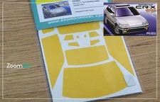 ZoomOn ZD062 124 Honda CRX Window and Light Painting Masking Kitâ