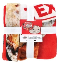 H-E-B Brand Shop Creamy Creations Cookies Over Texas Double-Sided Blanket HEB